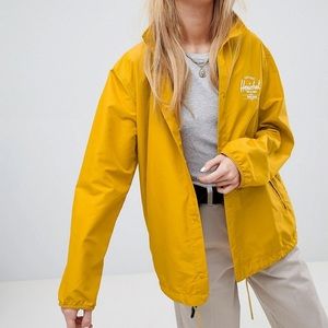 Herschel co voyage yellow wind breaker